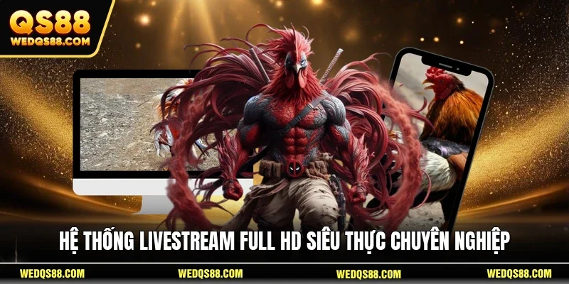 Hệ thống livestream full HD siêu thực chuyên nghiệp